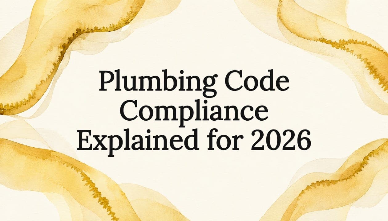 Plumbing Code Compliance Explained for 2026