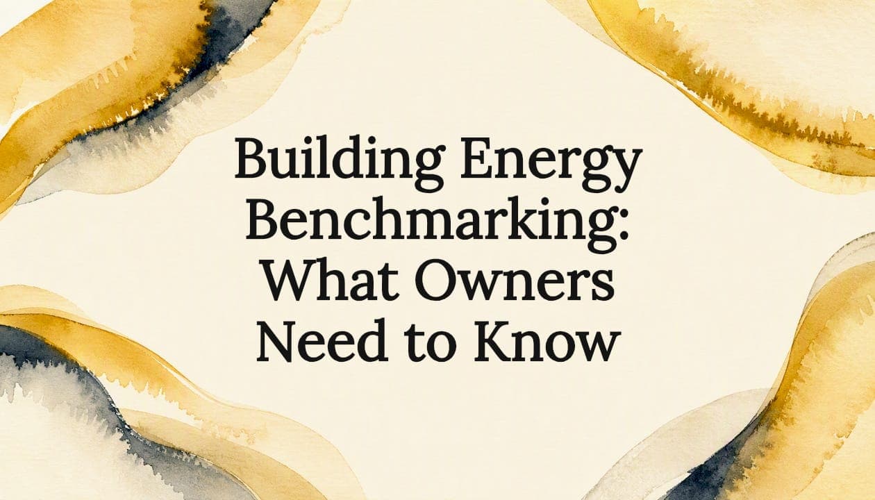 Building Energy Benchmarking: What Owners Need to Know