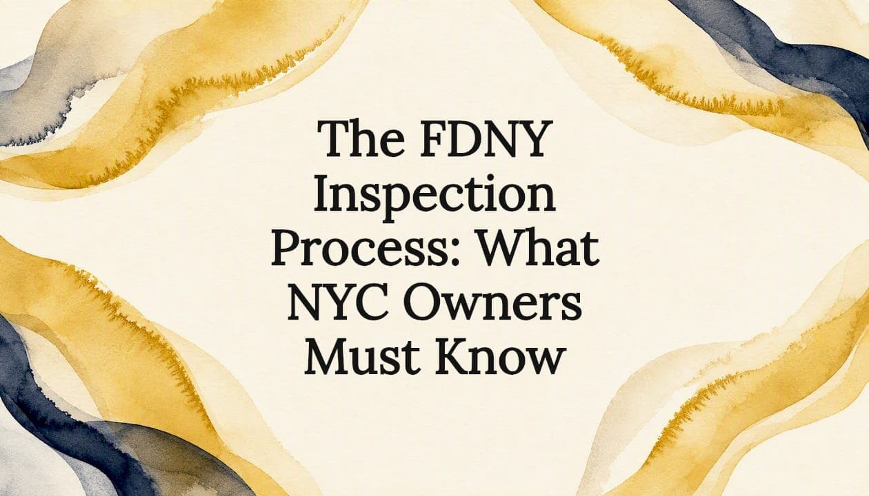 The FDNY Inspection Process: What NYC Owners Must Know