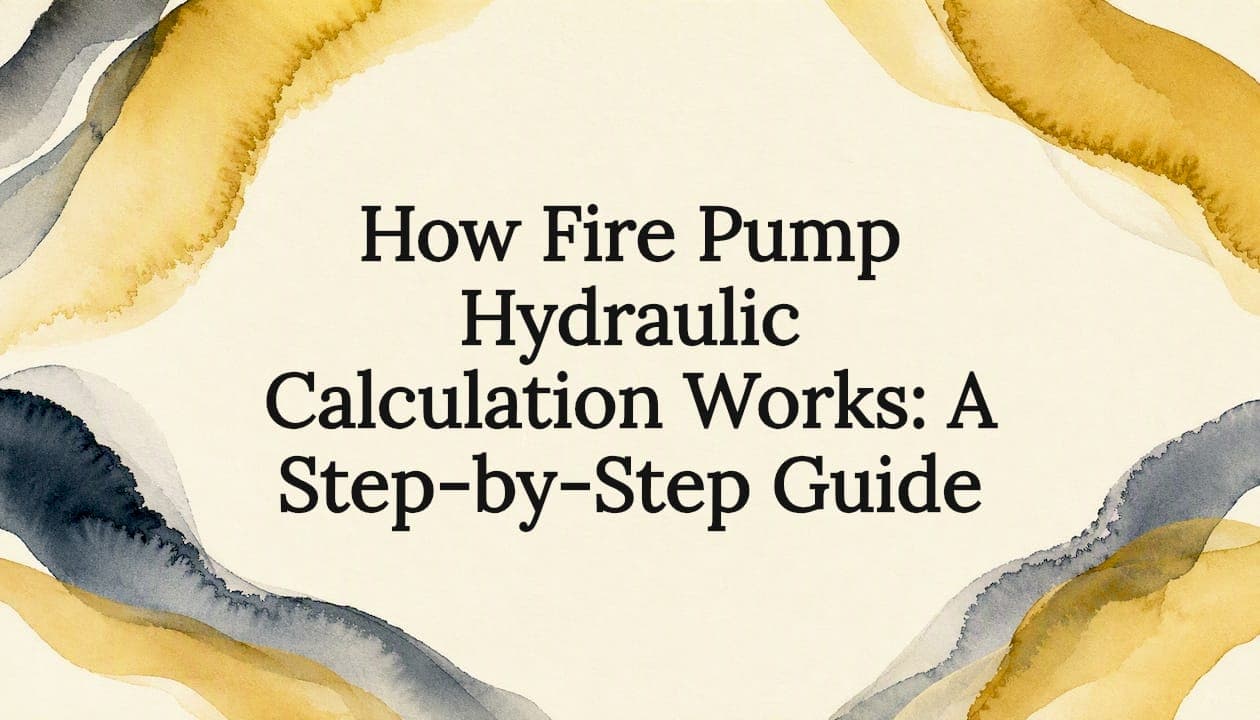 How Fire Pump Hydraulic Calculation Works: A Step-by-Step Guide