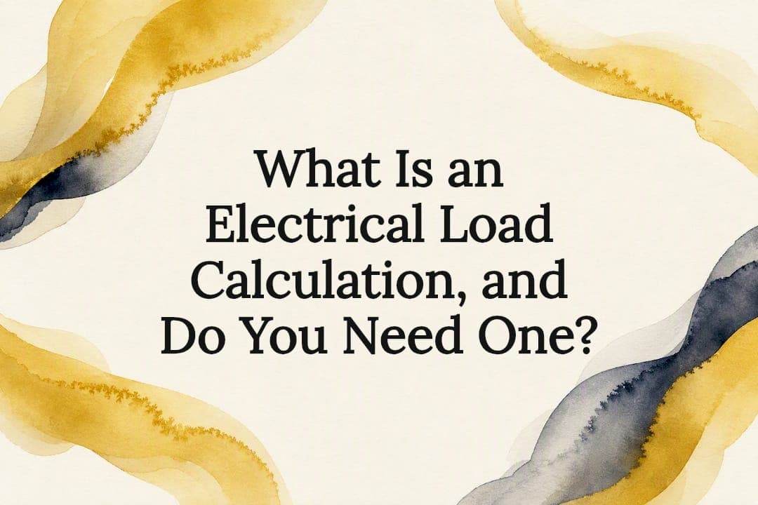 What Is an Electrical Load Calculation, and Do You Need One?