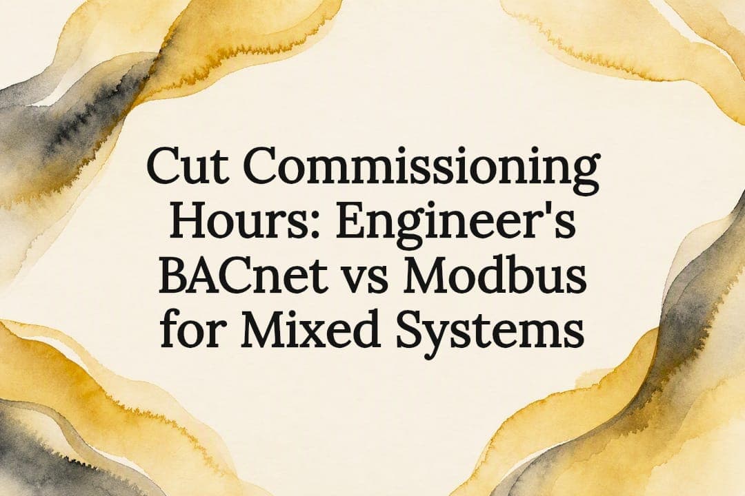 Cut Commissioning Hours: Engineer's BACnet vs Modbus for Mixed Systems